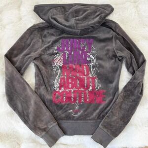 juicy couture velour hoodie